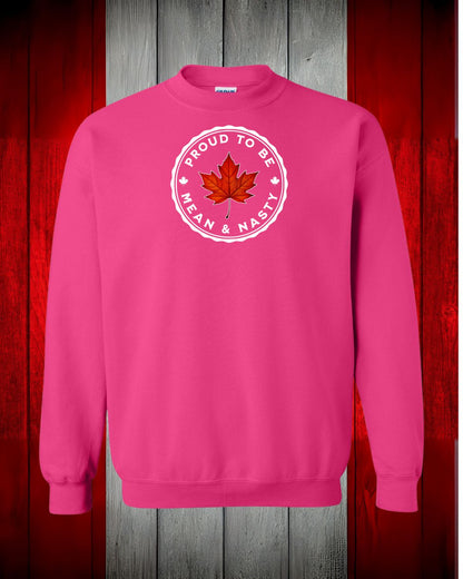 Proud To be Mean and Nasty Leaf Crewneck