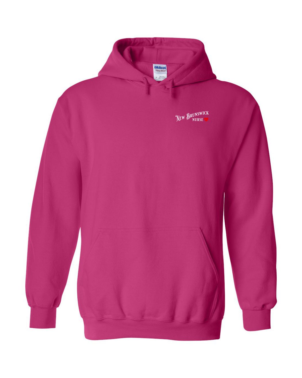 New Brunswick Nurse Left Chest Pullover Hoodie