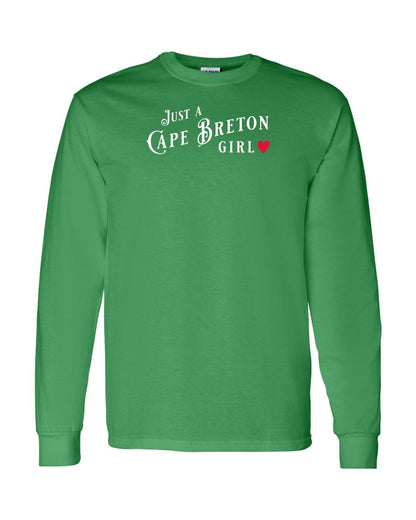 Just  a Cape Breton Girl Long Sleeve t-shirt
