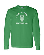 Maritime Swag NFLD Mandala white Lobster Long Sleeve - Unisex
