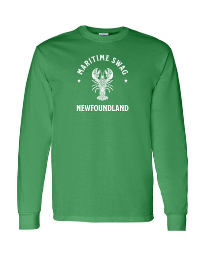 Maritime Swag Newfoundland Mandala white Lobster Full Long Sleeve