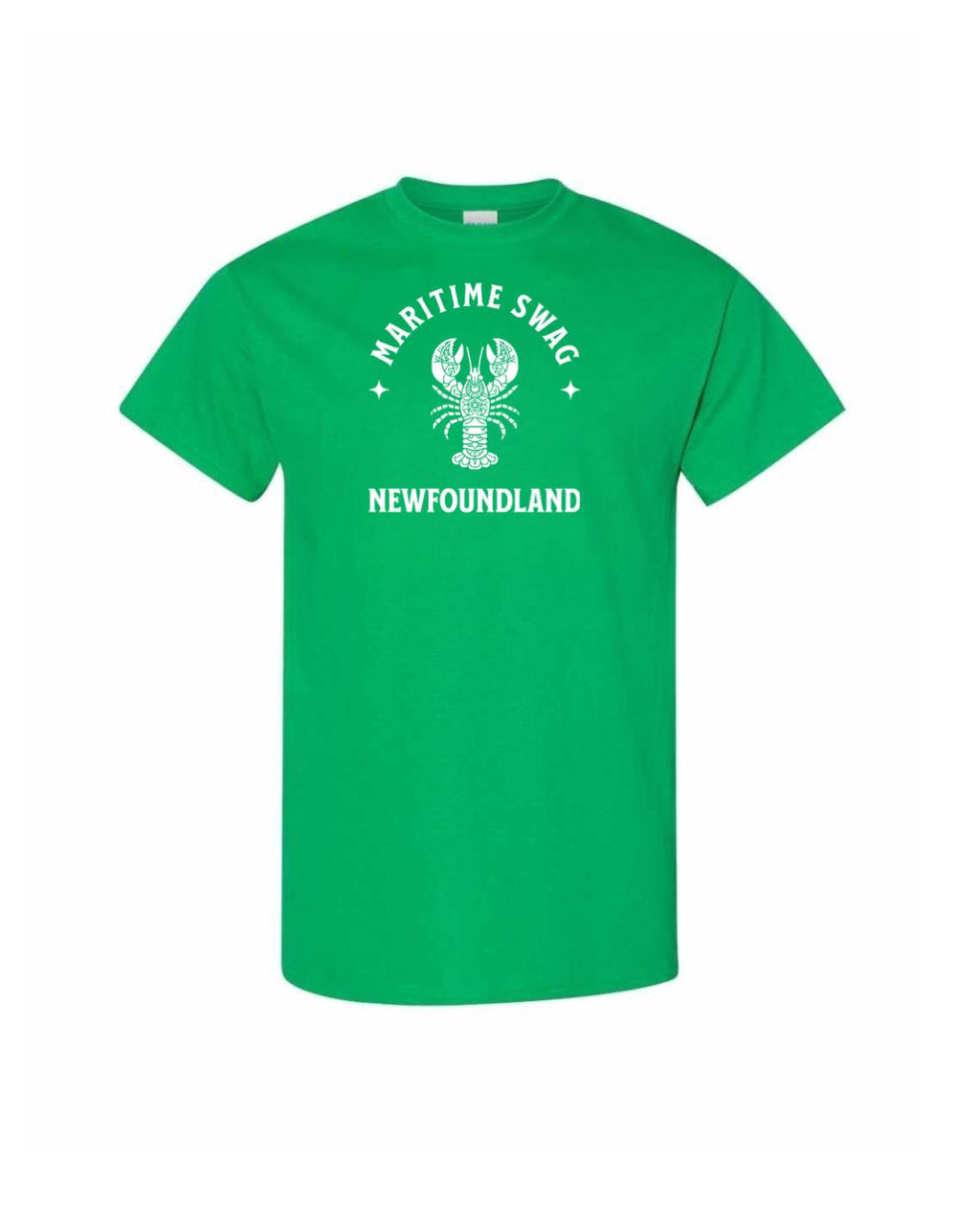 Maritime Swag NFLD Mandala white Lobster Men's Tee
