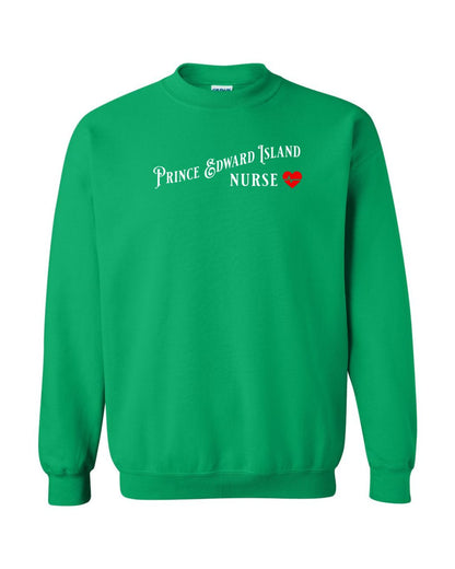 Prince Edward Island Nurse Full Front Sweatshirt