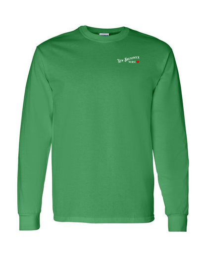 New Brunswick Nurse Left Chest and Back Long Sleeve