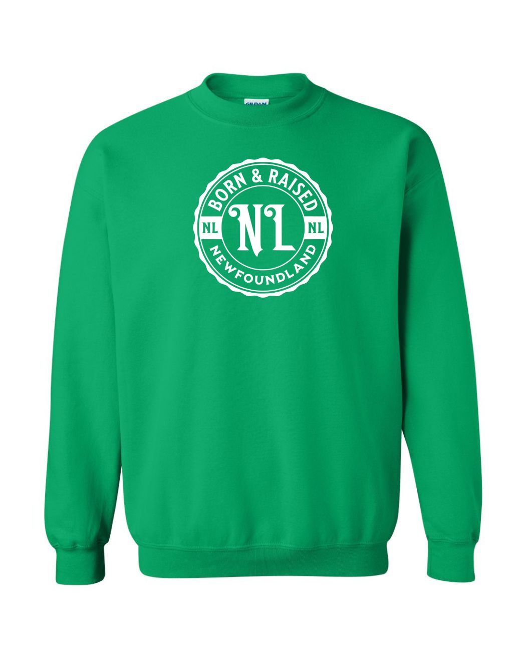 Born & Raised Newfoundland Full Crewneck Sweatshirt