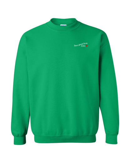 Prince Edward Island Nurse Left Chest and Back Sweatshirt