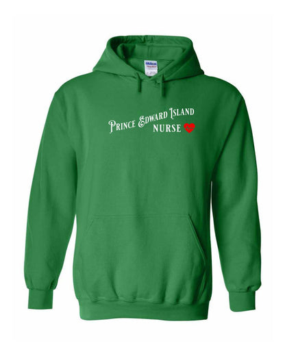 Prince Edward Island Nurse Full Front Pullover Hoodie