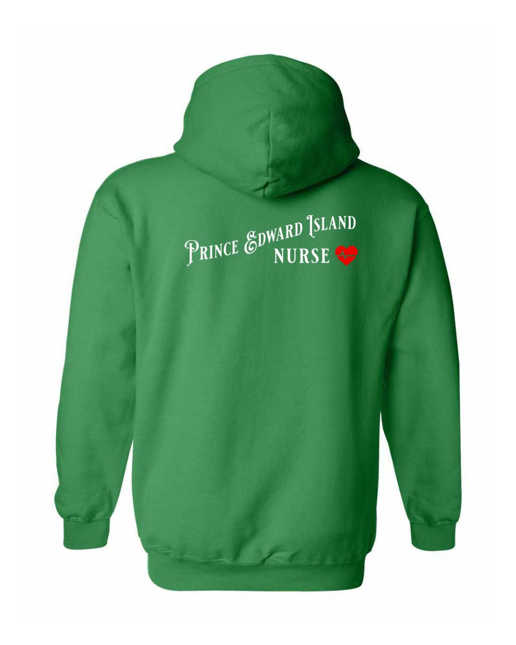 PEI Nurse Left Chest and Back Pullover Hoodie - Unisex