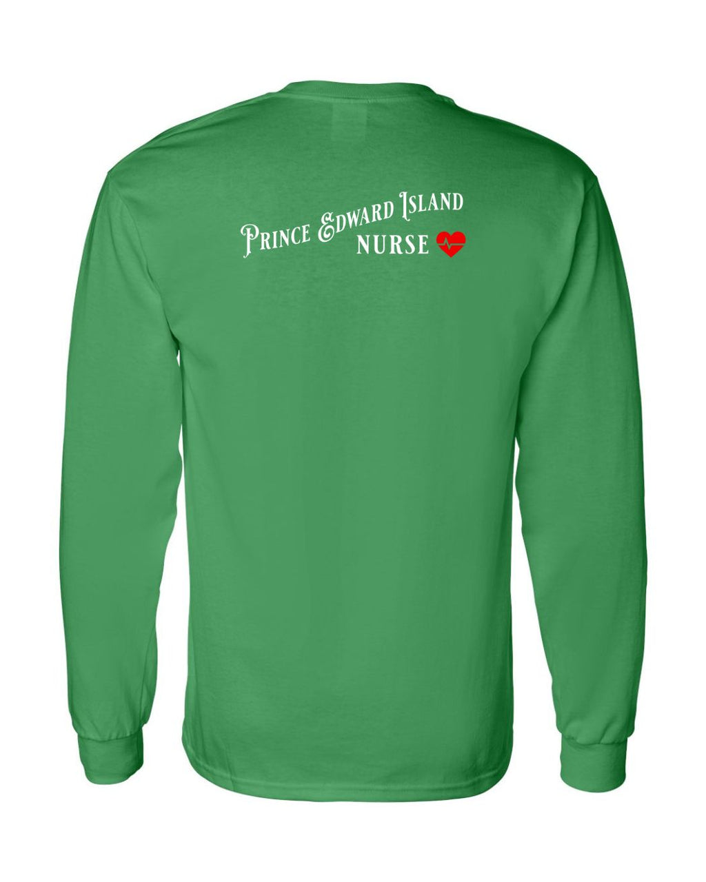 PEI Nurse Left Chest and Back Long Sleeve - Unisex