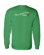 PEI Nurse Left Chest and Back Long Sleeve - Unisex