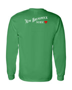 NB Nurse Left Chest and Back Long Sleeve - Unisex