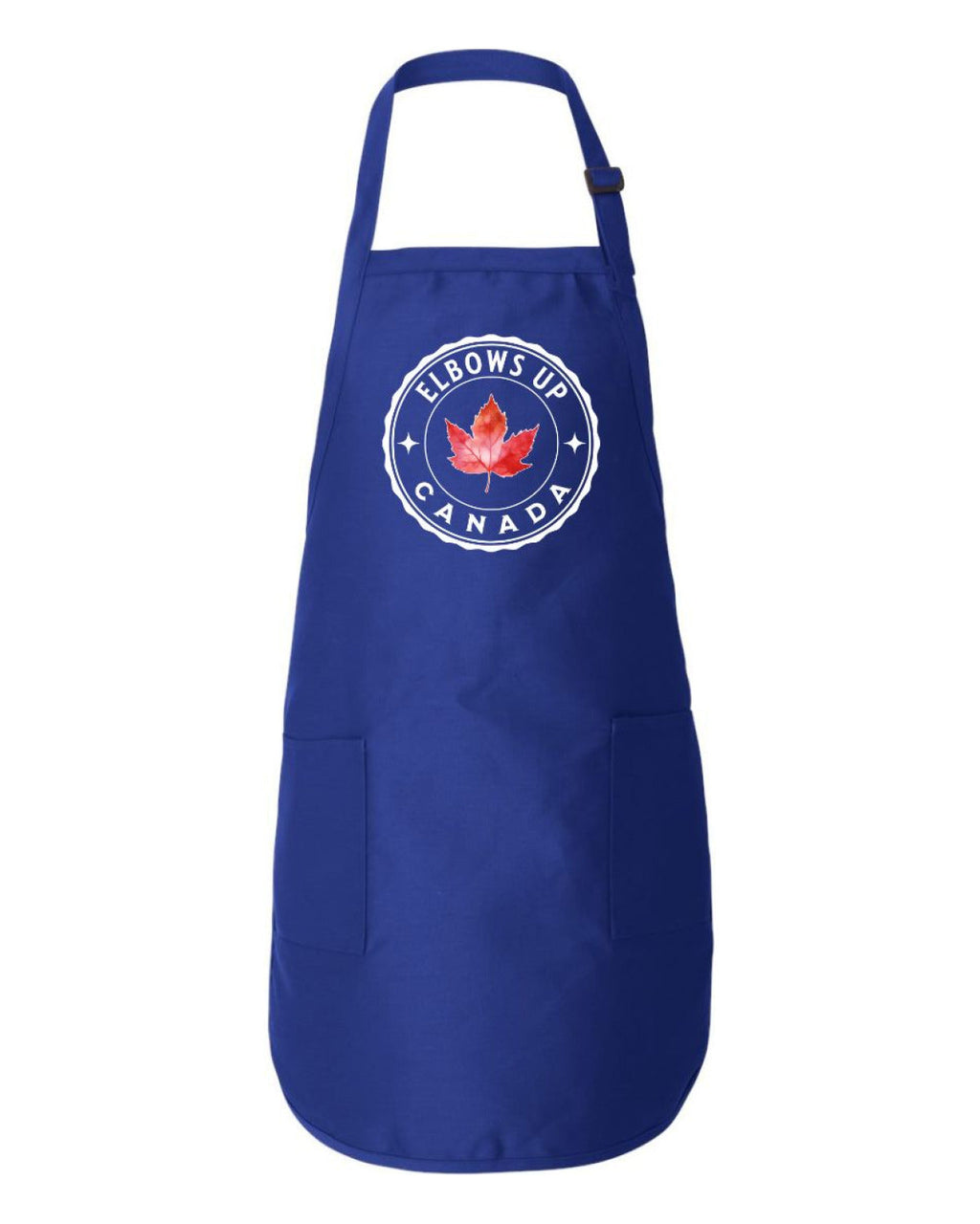 Elbows Up Leaf Apron