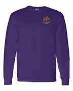 Anchored in NB Left Chest and Back Long Sleeve Tee - Unisex