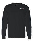 Just a NB Girl Red Left Chest Long Sleeve Tee - Unisex