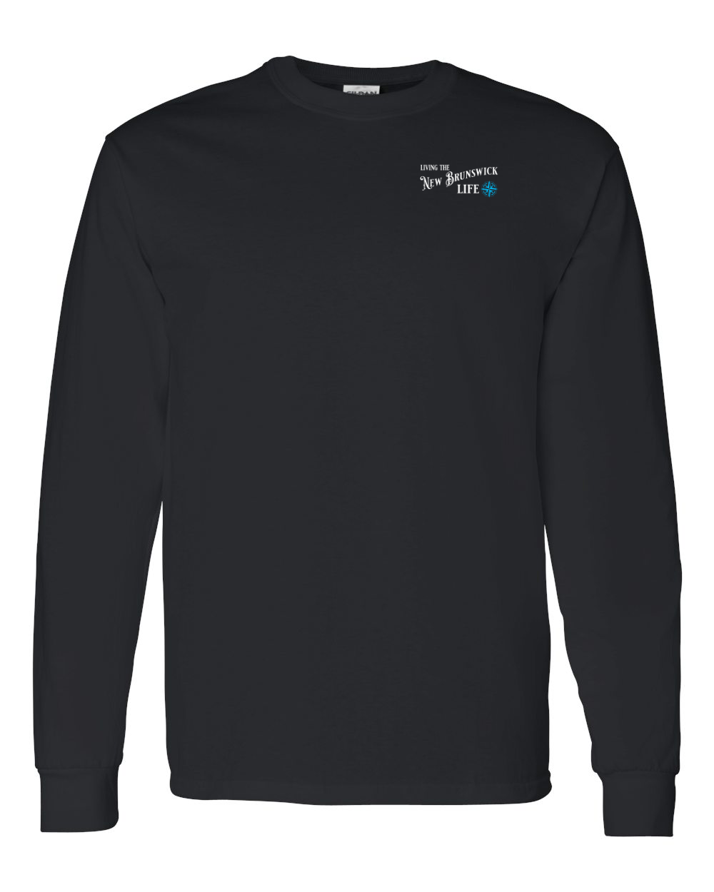 Living the NB Life blue Left Chest Long Sleeve Tee - Unisex