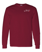 Just a NB Girl Red Left Chest Long Sleeve Tee - Unisex