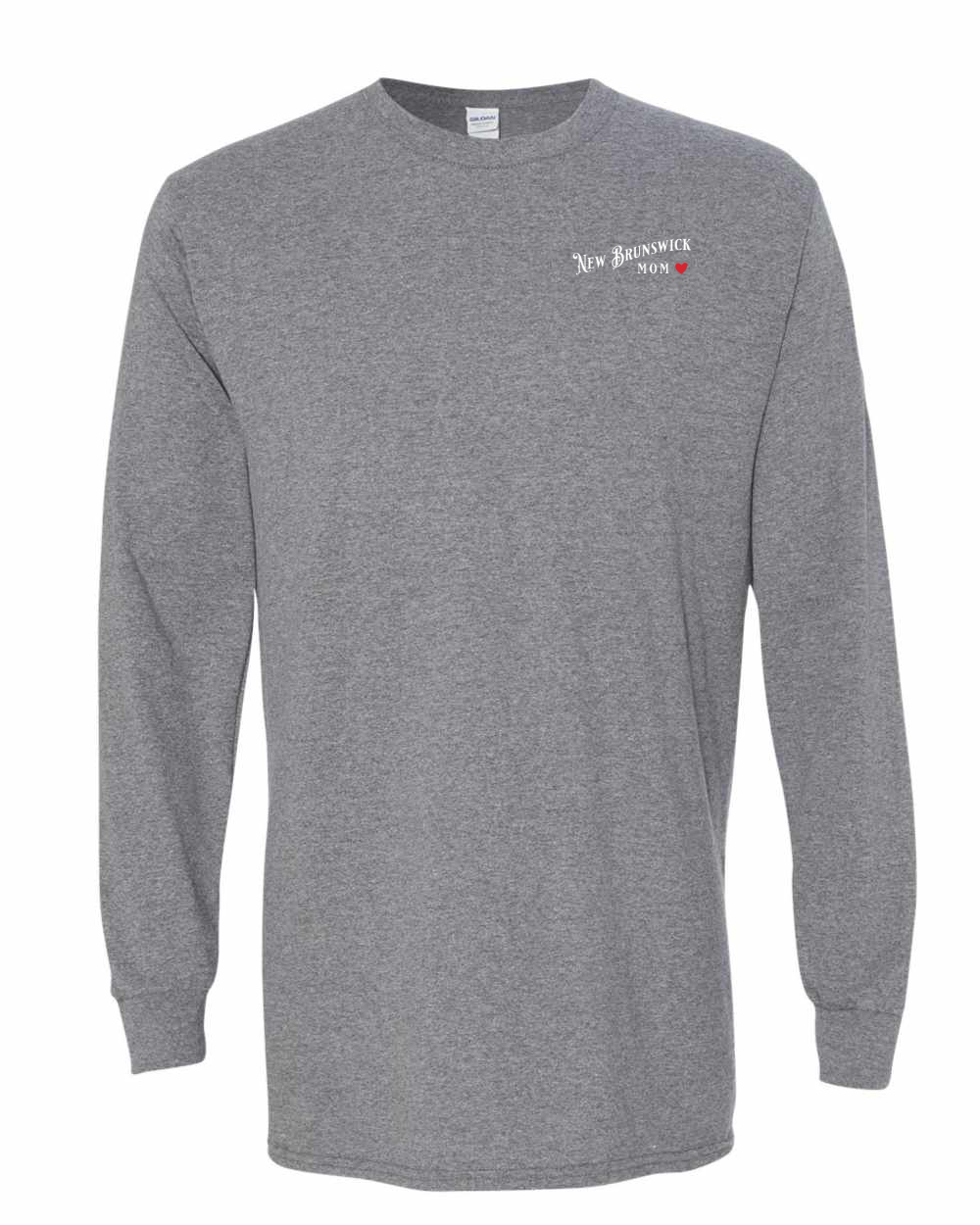 NB Mom Left Chest and Back Long Sleeve Tee - Unisex