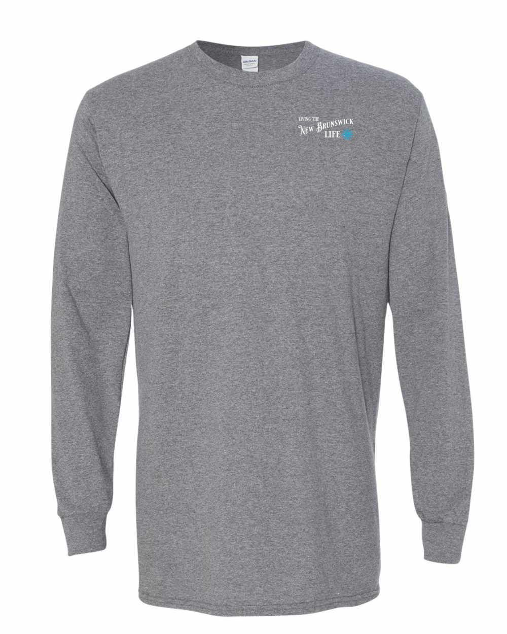 Living the NB Life blue Left Chest Long Sleeve Tee - Unisex