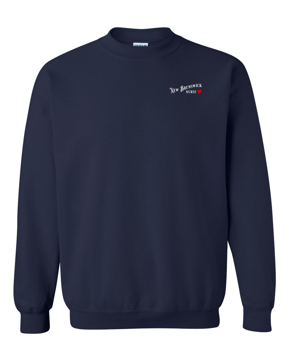 NB Nurse Left Chest and Back Crewneck Sweatshirt - Unisex