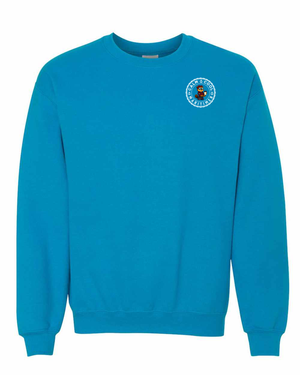 Calm Cool Maritimer Rosie Left Chest Crewneck Sweatshirt - Unisex