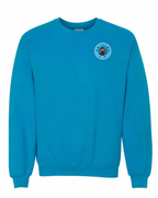 Built Maritime Tough Rosie Left Chest and Back Crewneck Sweatshirt - Unisex