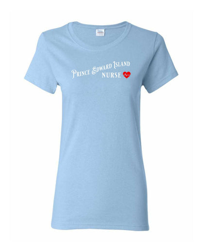 Prince Edward Island Nurse Full Front Women's Tee