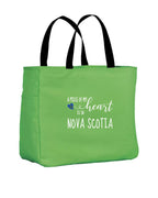 Piece of my Heart NS Tartan Heart Tote Bag