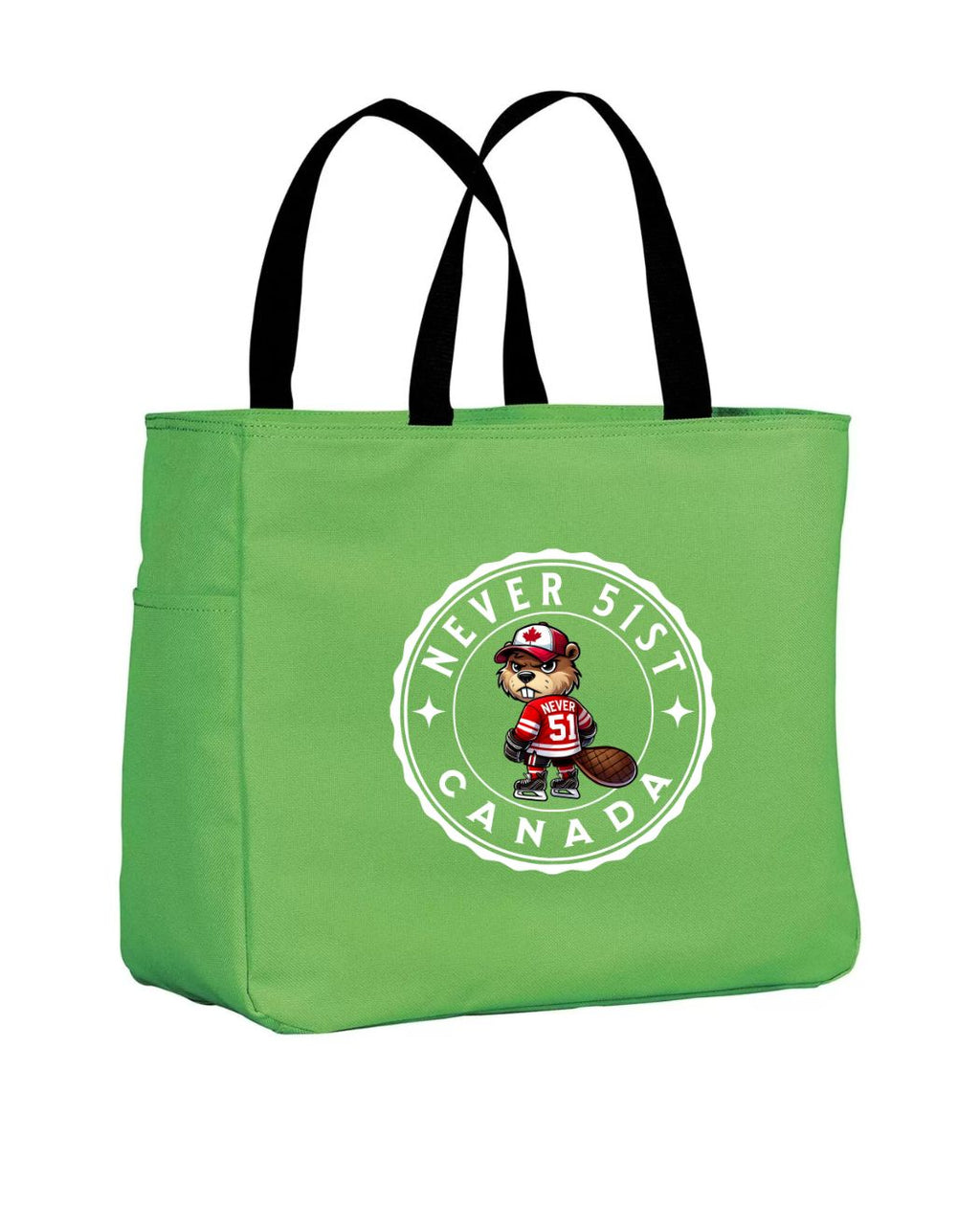 Never 51st Beaver Tote Bag