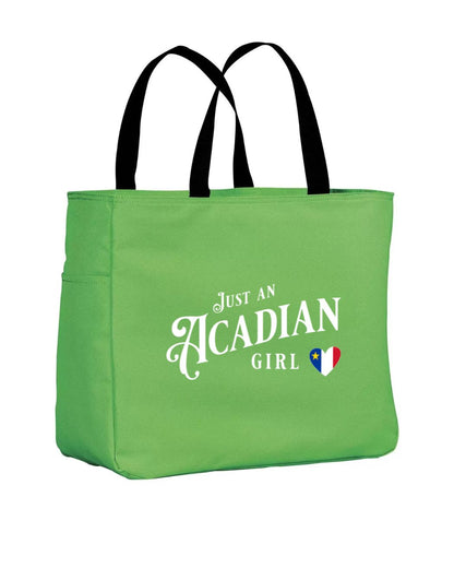 Just an Acadian Girl Tote Bag