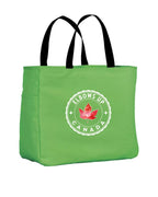 Elbows Up Leaf Tote Bag