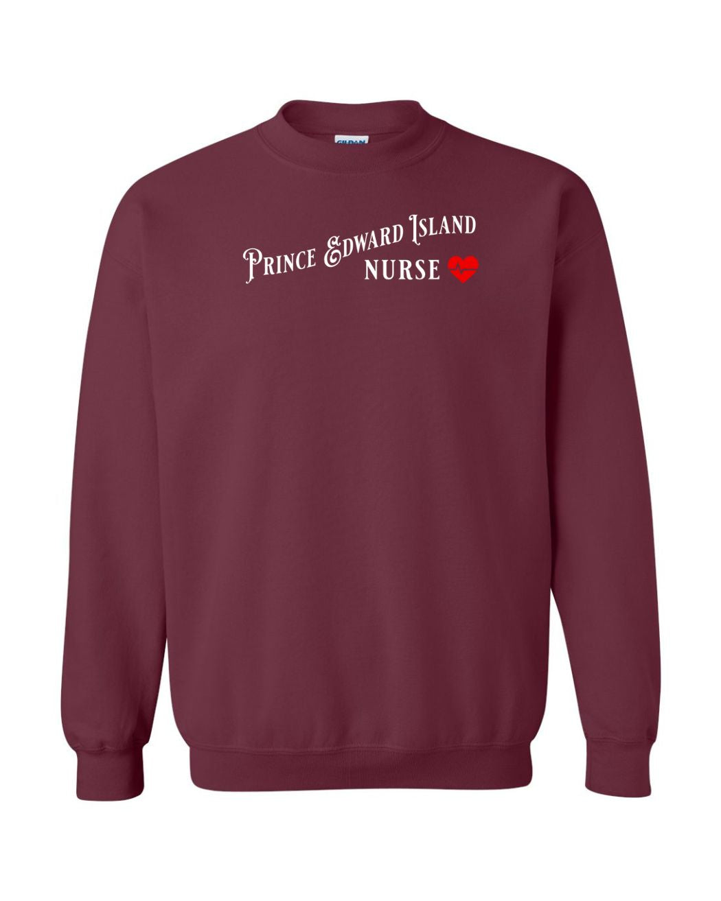 Prince Edward Island Nurse Full Front Sweatshirt
