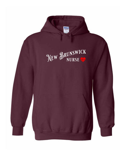 New Brunswick Nurse Full Front Pullover Hoodie