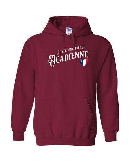 Juste Une Fille Acadienne Hoodie