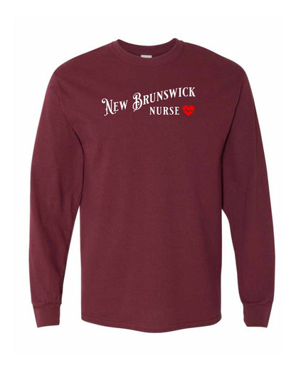 New Brunswick Nurse Left Full Front Long Sleeve