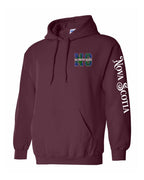 Saltwater Raised NS Left Chest and Sleeve Pullover Hoodie - Unisex