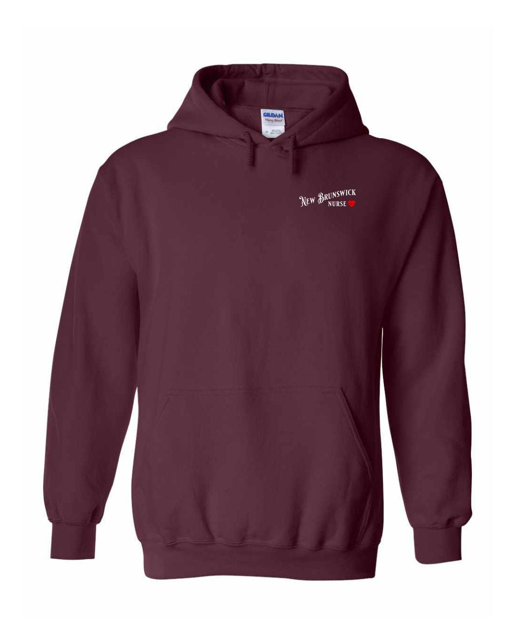 New Brunswick Nurse Left Chest Pullover Hoodie