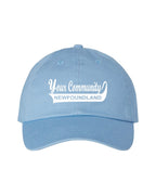 Custom NFLD Community Name Hats