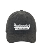 Custom NFLD Community Name Hats