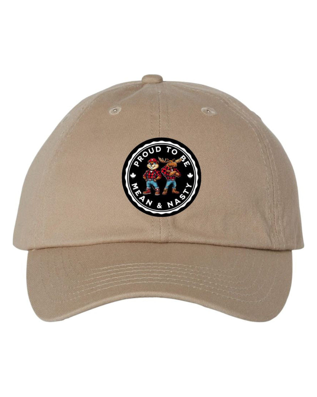 Proud to be Mean and Nasty Beaver and Moose Hat