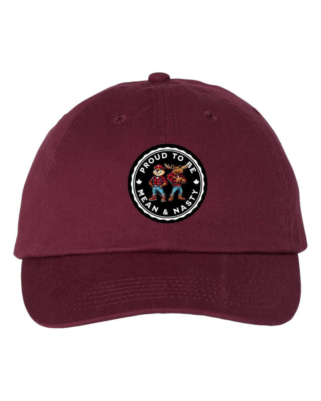 Proud to be Mean and Nasty Beaver and Moose Hat