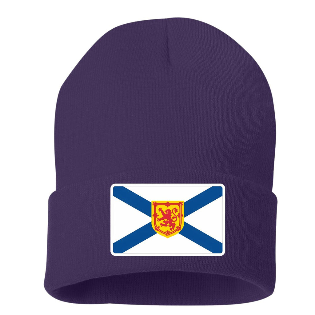 NS Flag Patch Cuffed 12" Toque