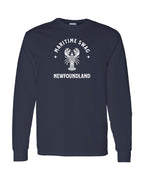 Maritime Swag NFLD Mandala white Lobster Long Sleeve - Unisex
