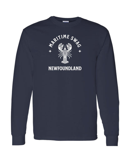 Maritime Swag Newfoundland Mandala white Lobster Full Long Sleeve