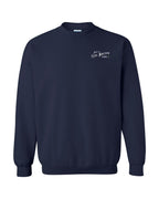 Just a CB Girl Tartan Left Chest and Back Crewneck Sweatshirt - Unisex
