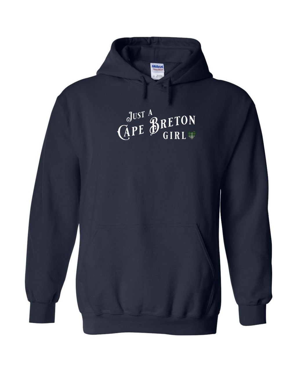 Just a CB Girl Tartan Pullover Hoodie - Unisex