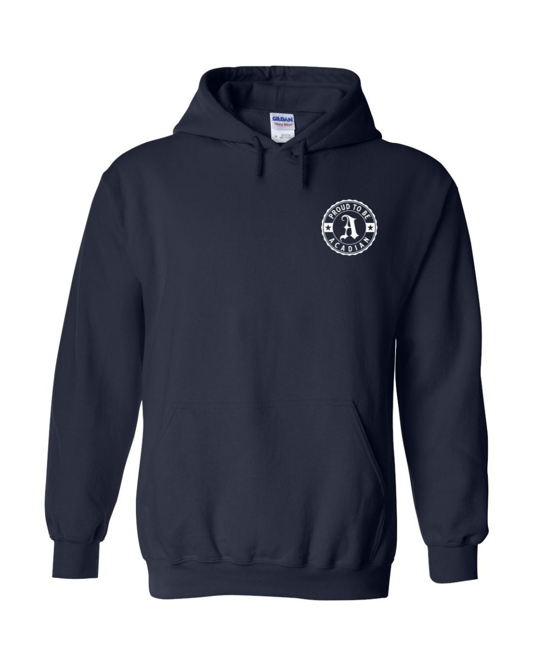 Proud to be Acadian Left Chest Only Hoodie