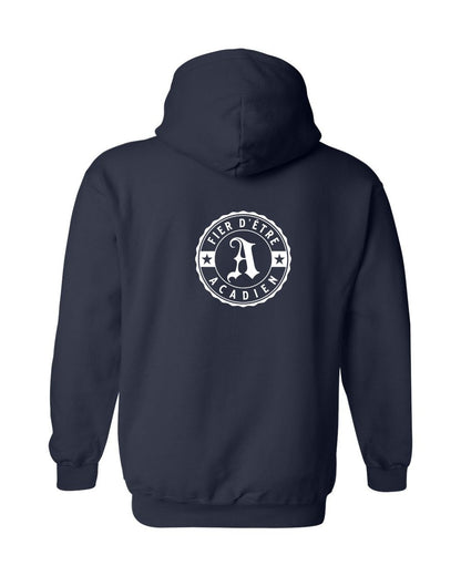 Fier D'etre Left Chest And Back Hoodie