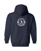Ne Et Eleve Acadienne Left Chest & Back French Pullover Hoodies - Unisex