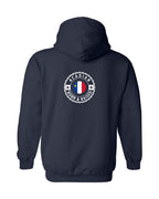 Acadian Born And Raised Left Chest and Back Pullover Hoodie - Unisex