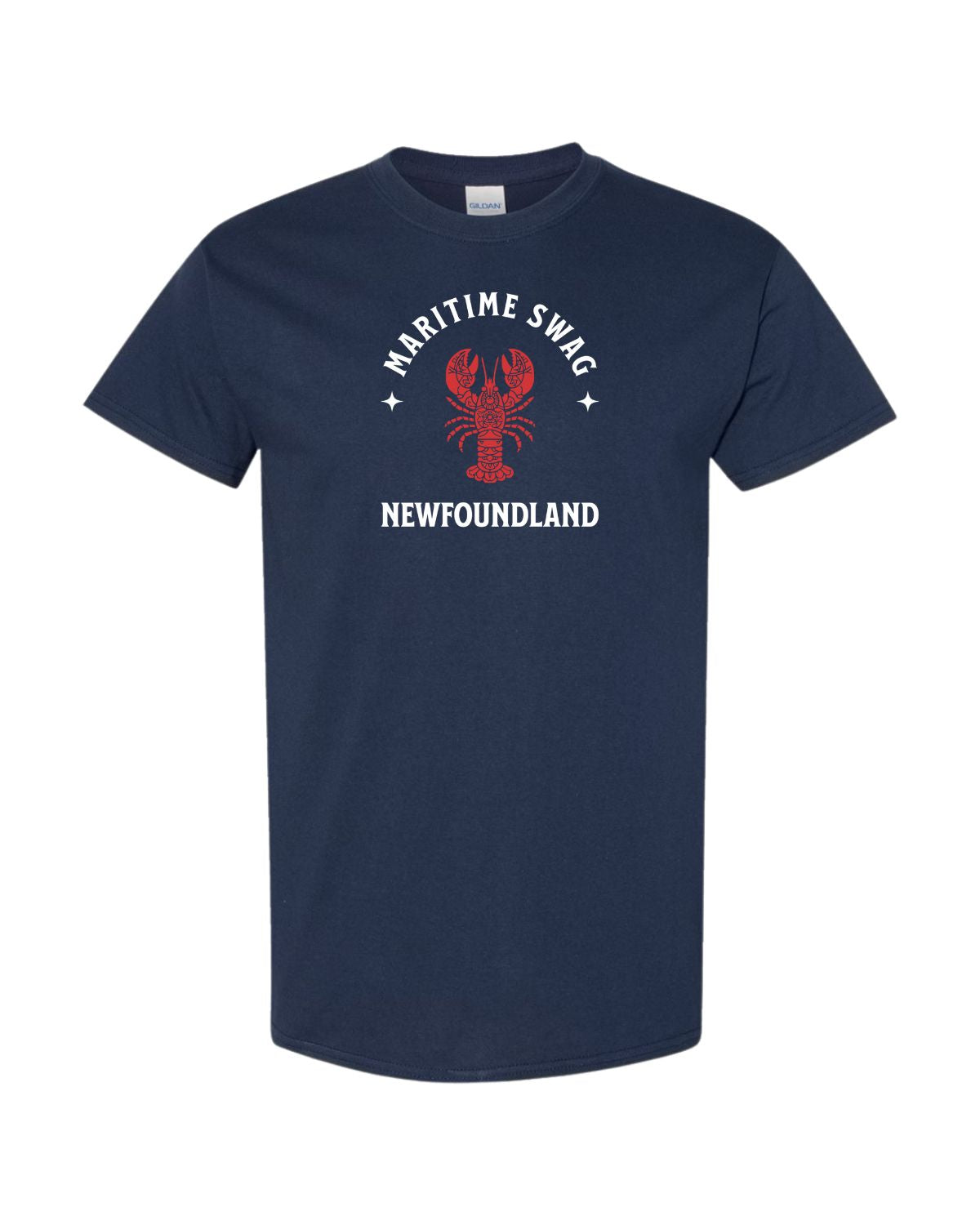 Maritime Swag NFLD Mandala Red Lobster Men's Tee